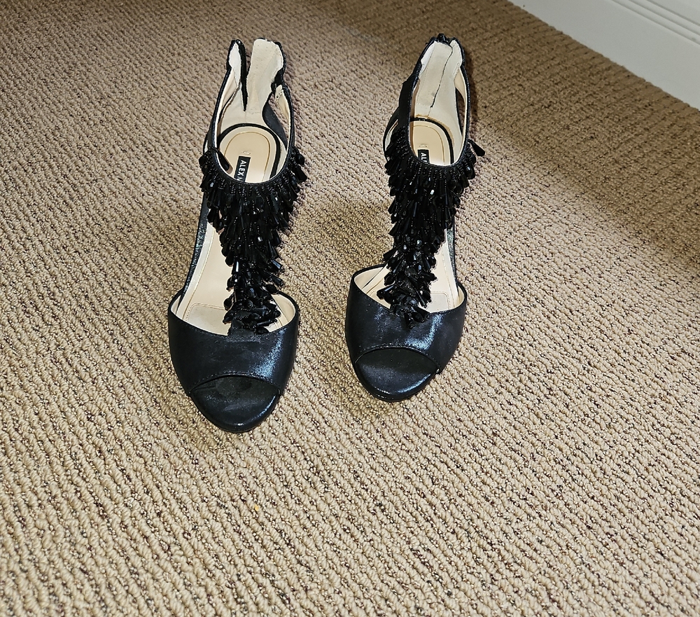 Alex Marie Black Heels Sophisticated Style